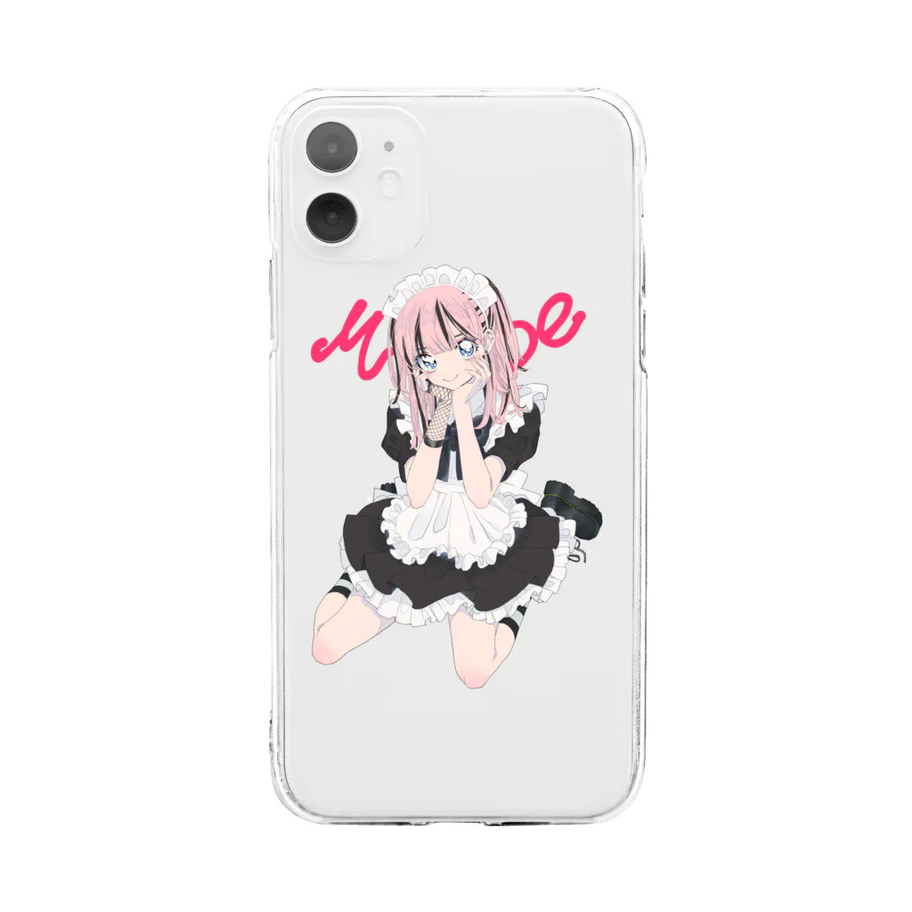 萌えショップのMoe Soft Clear Smartphone Case