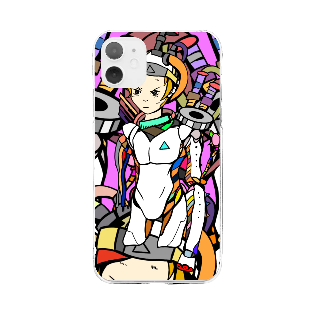 jude_no_eのゴチャから Soft Clear Smartphone Case