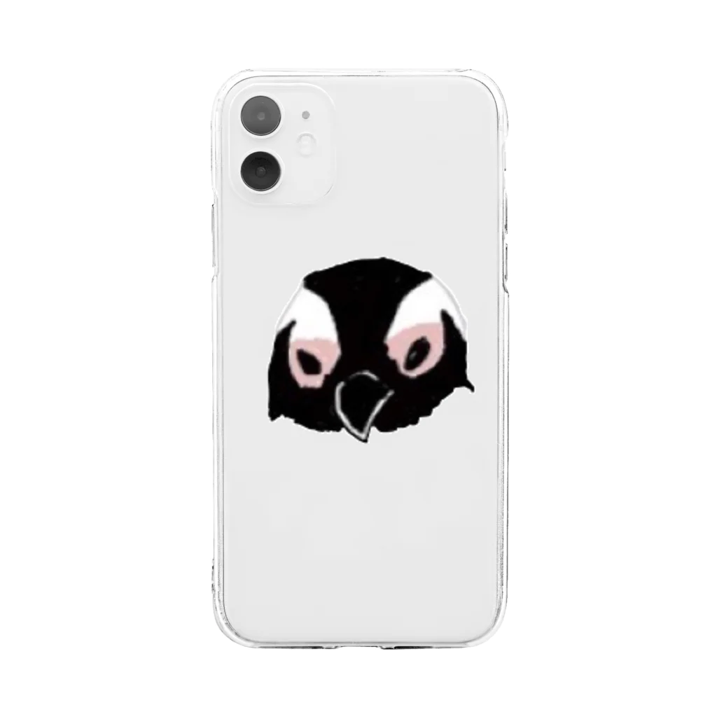 南極商店のケープペンギン Soft Clear Smartphone Case