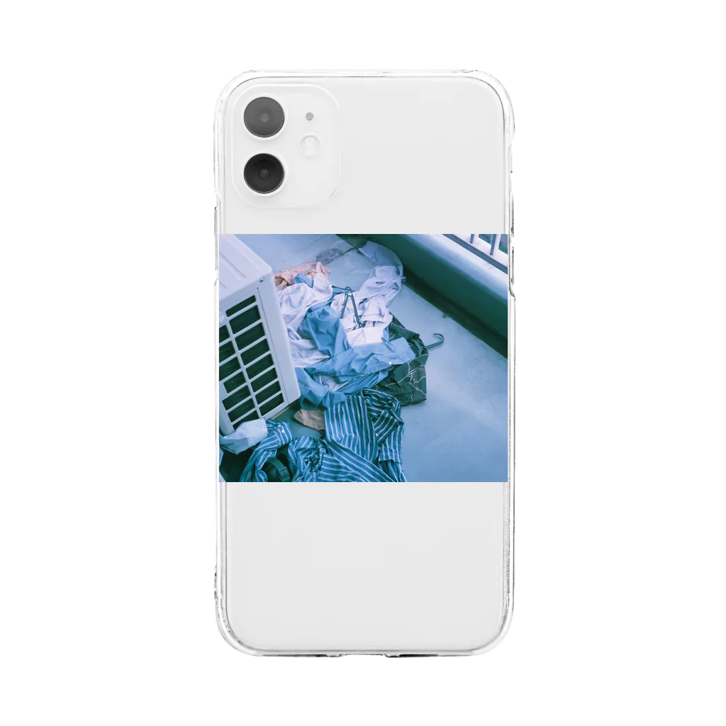 The Songsariのlaundries Soft Clear Smartphone Case