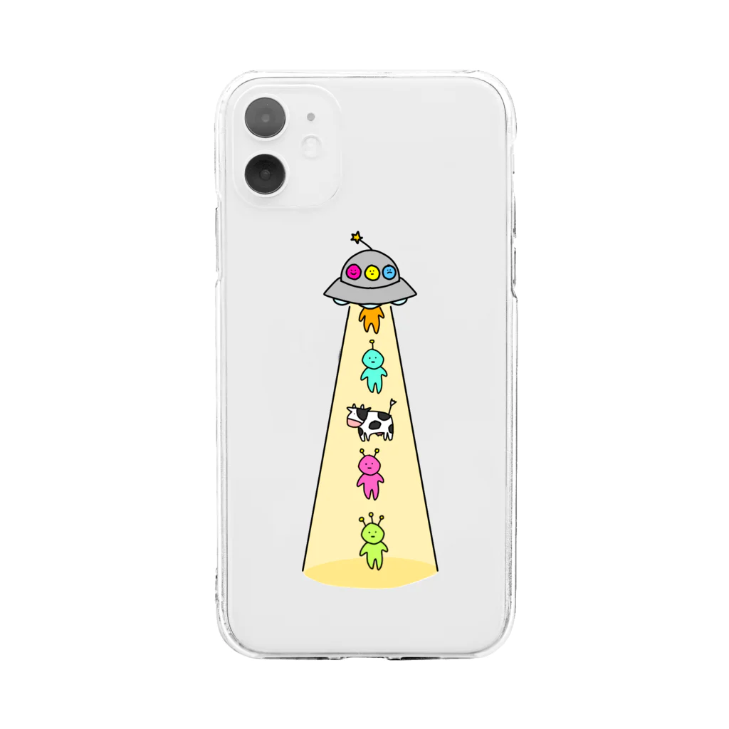 そるてぃのあぶだくしょん Soft Clear Smartphone Case