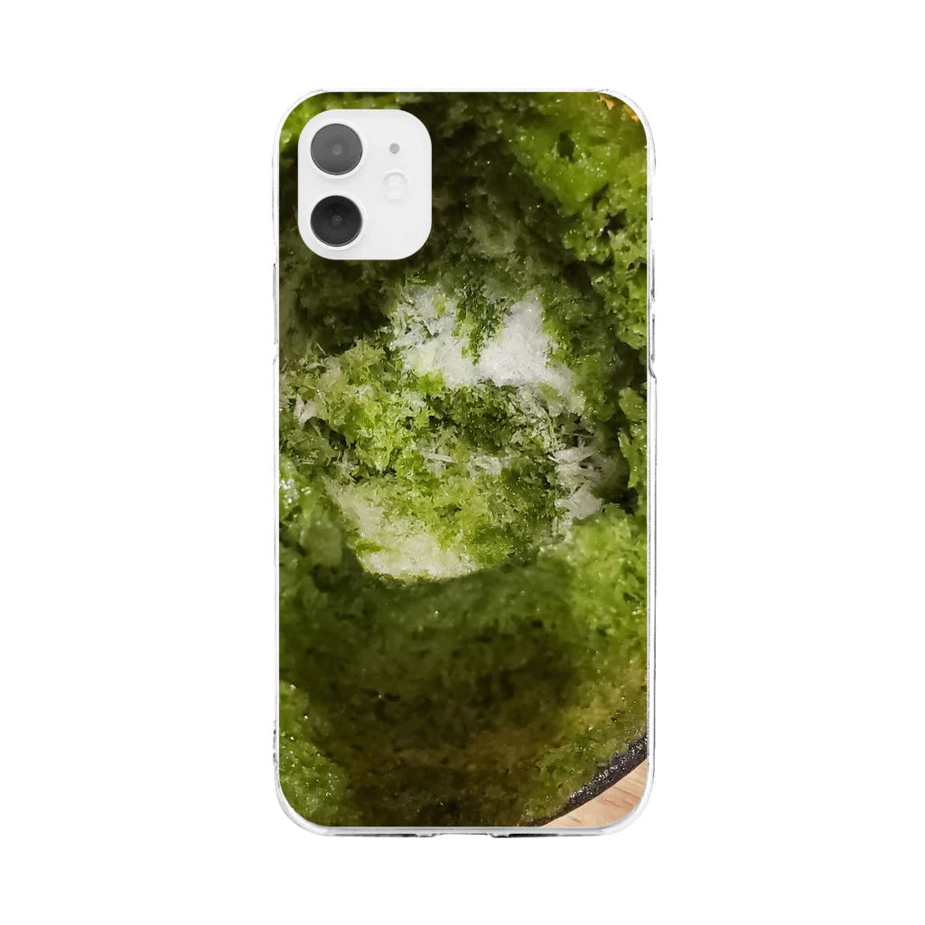 Nijiniji yy sales.の洞窟かき氷 Soft Clear Smartphone Case