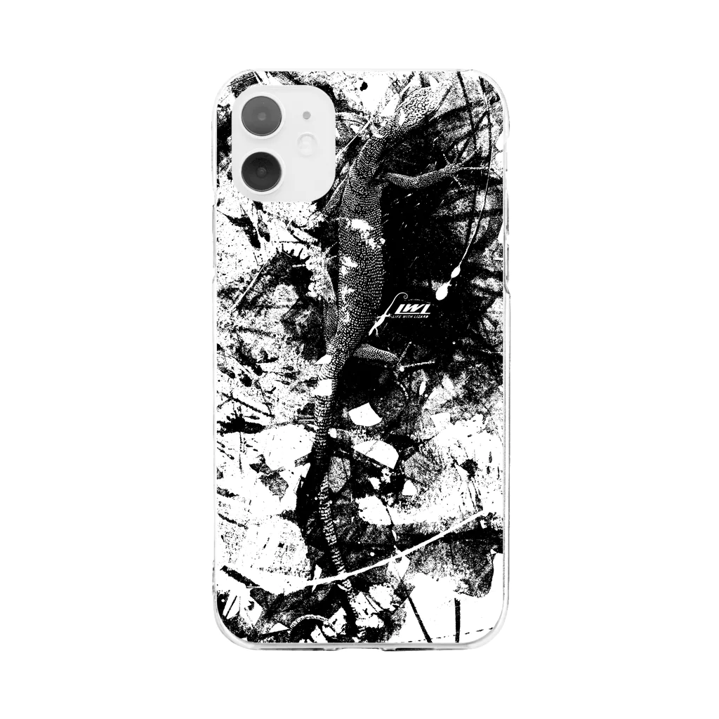 LWL+JHEIES+KICKBACKANDFRACTUREのLizardsplash Soft Clear Smartphone Case