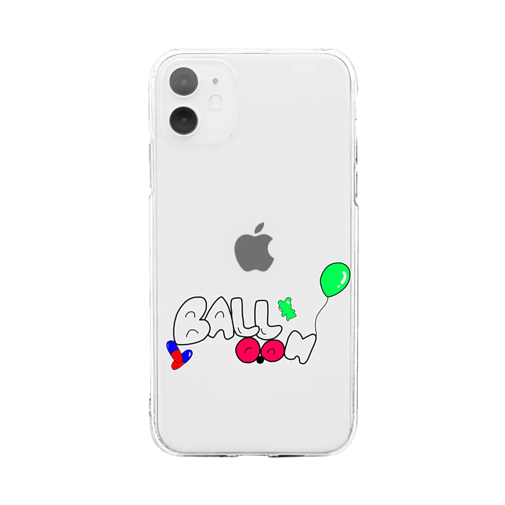 𝔪𝔦𝔶𝔞 𝔰𝔢𝔦𝔥𝔬のballoon Soft Clear Smartphone Case