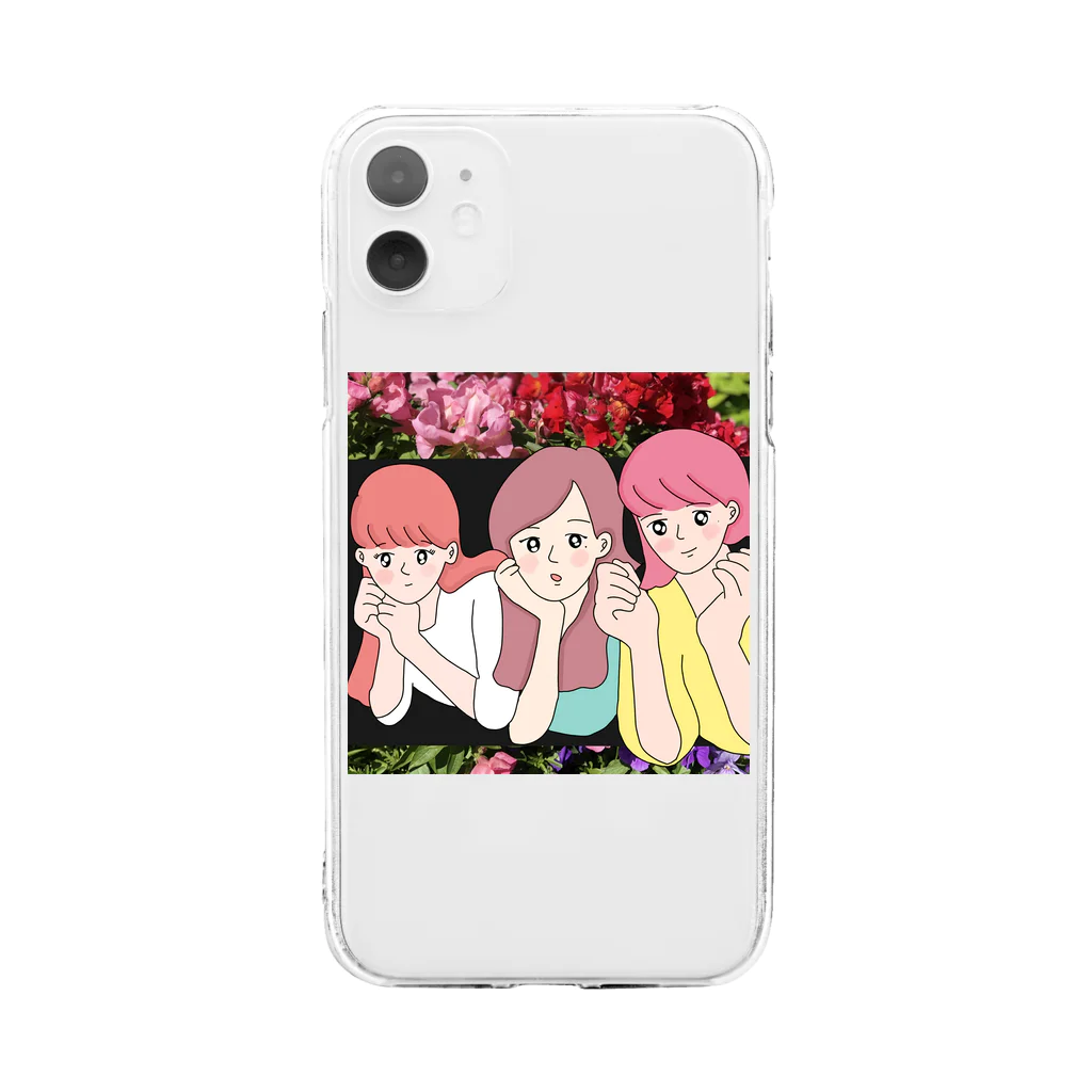 ひでこの恋にエロはつきものよ Soft Clear Smartphone Case