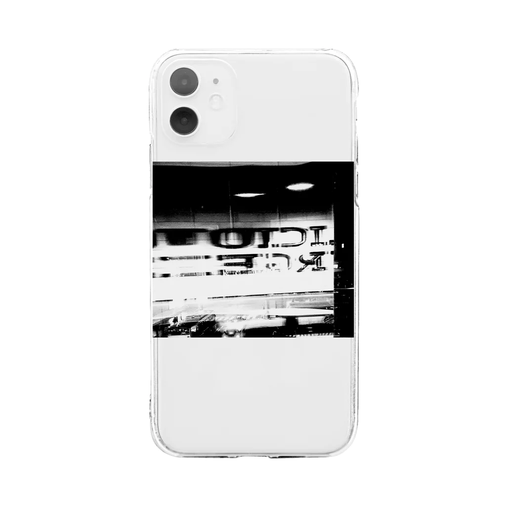 B-MOVIEのat cafe Soft Clear Smartphone Case