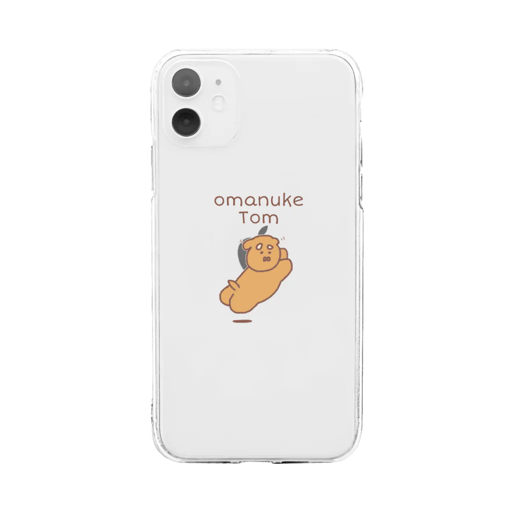 ぷのおまぬけトム Soft Clear Smartphone Case