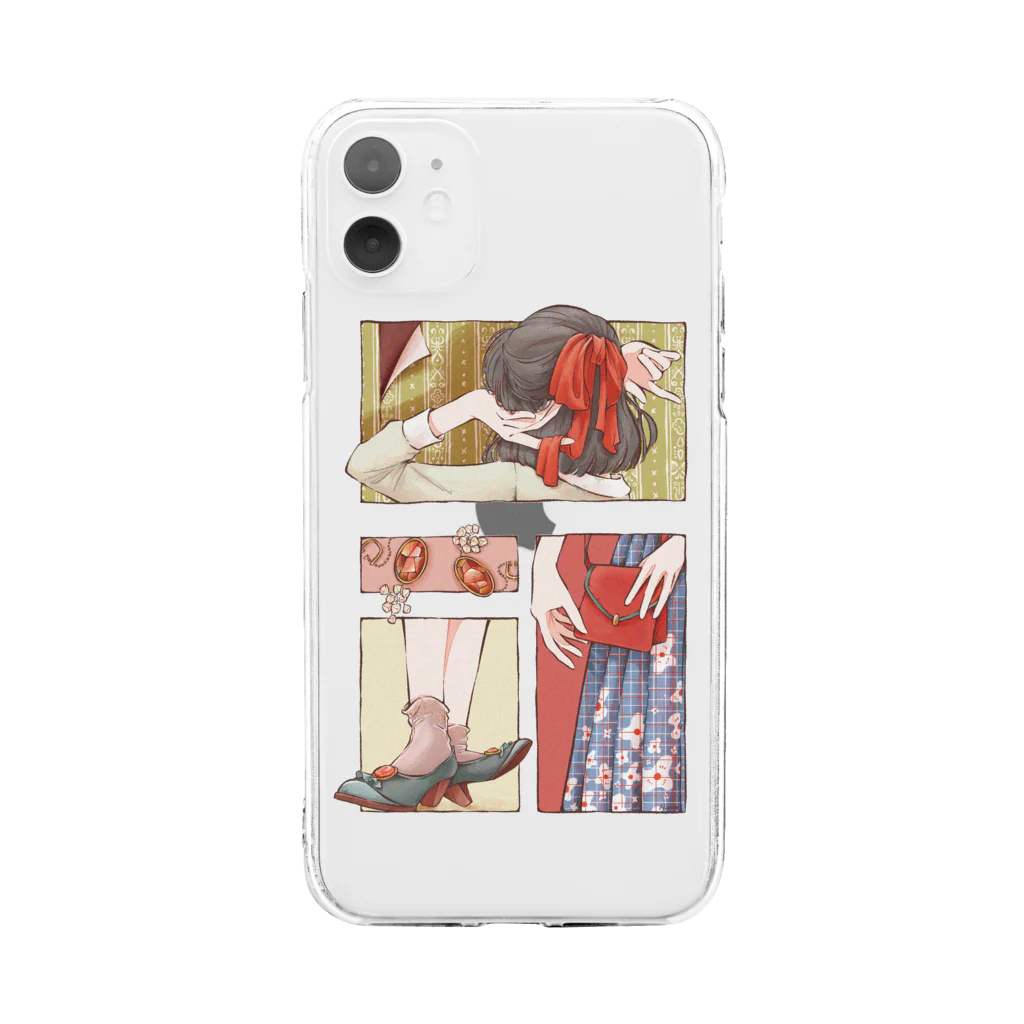 日菜乃🐶のお気に入りちゃん Soft Clear Smartphone Case