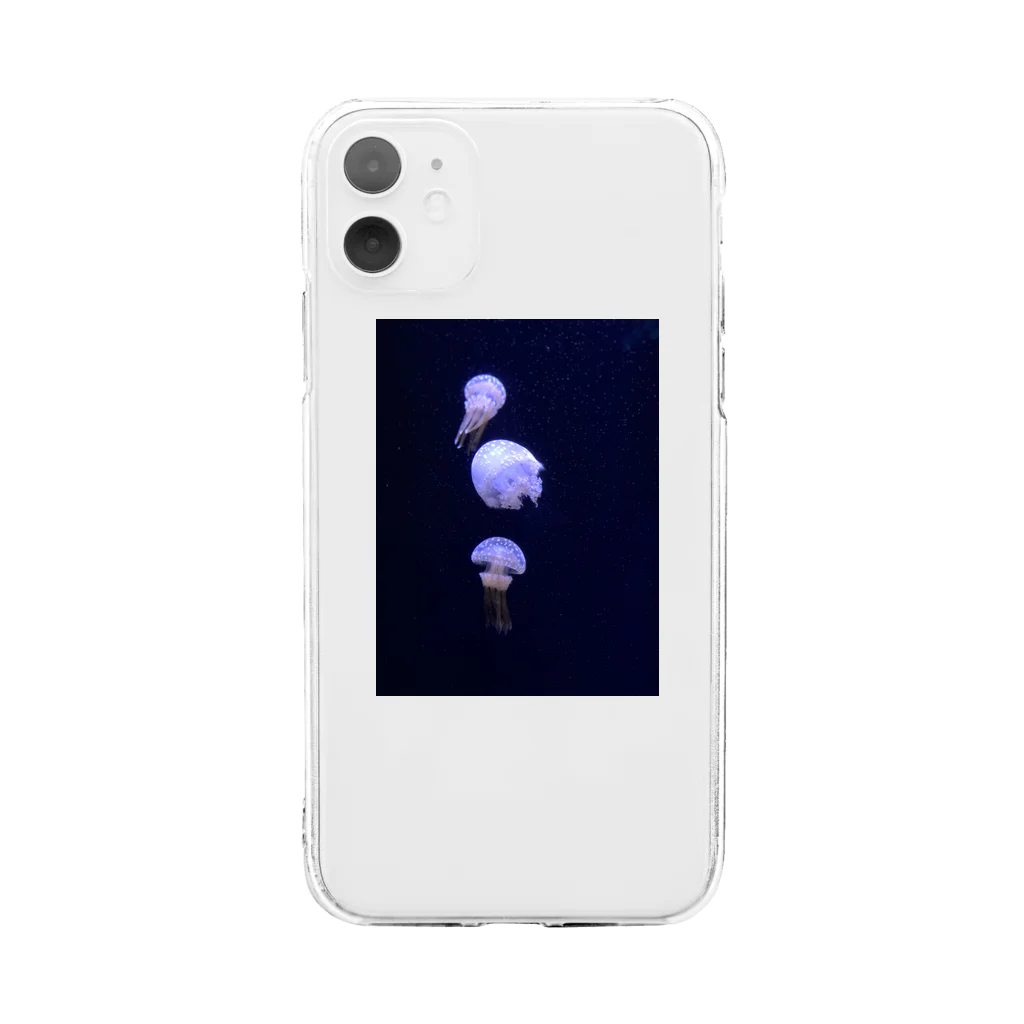 しゅりんぷのクールアゲ Soft Clear Smartphone Case