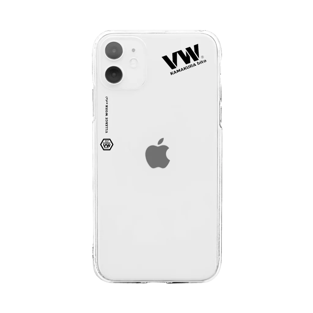 VW ヴレッジワーカー(ズ)　湘南鎌倉基地のVWケータイカバー伝説 Soft Clear Smartphone Case