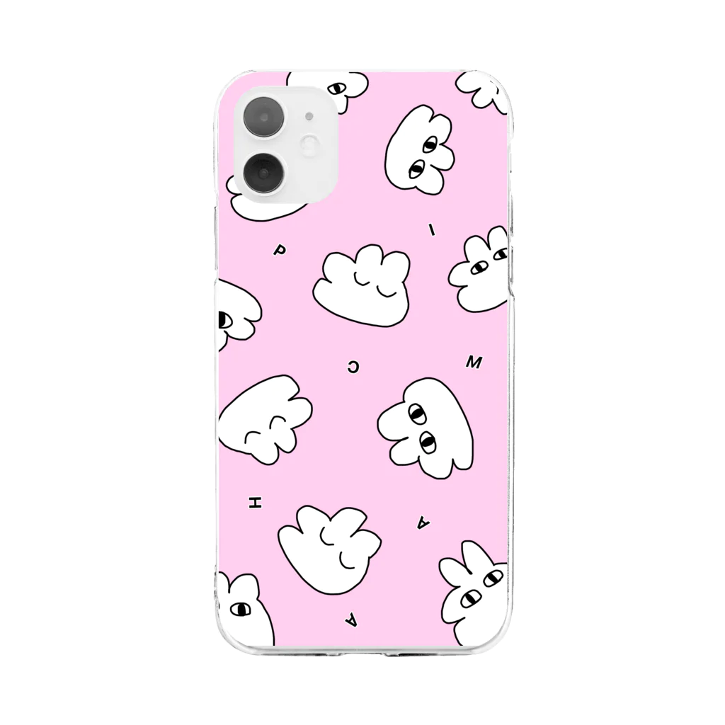 ユリイカ米のPACHI PACHI PHINKU Soft Clear Smartphone Case