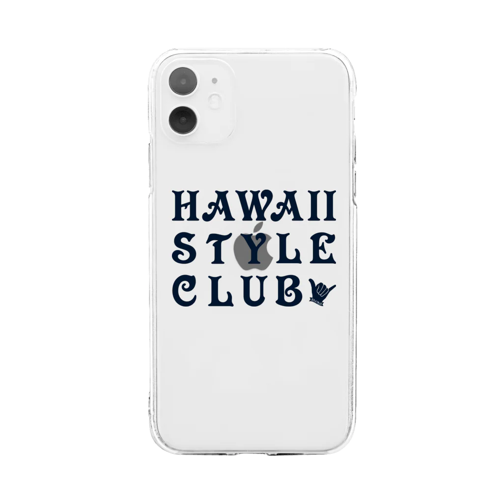 ハワイスタイルクラブのH.S.C. Square Soft Clear Smartphone Case