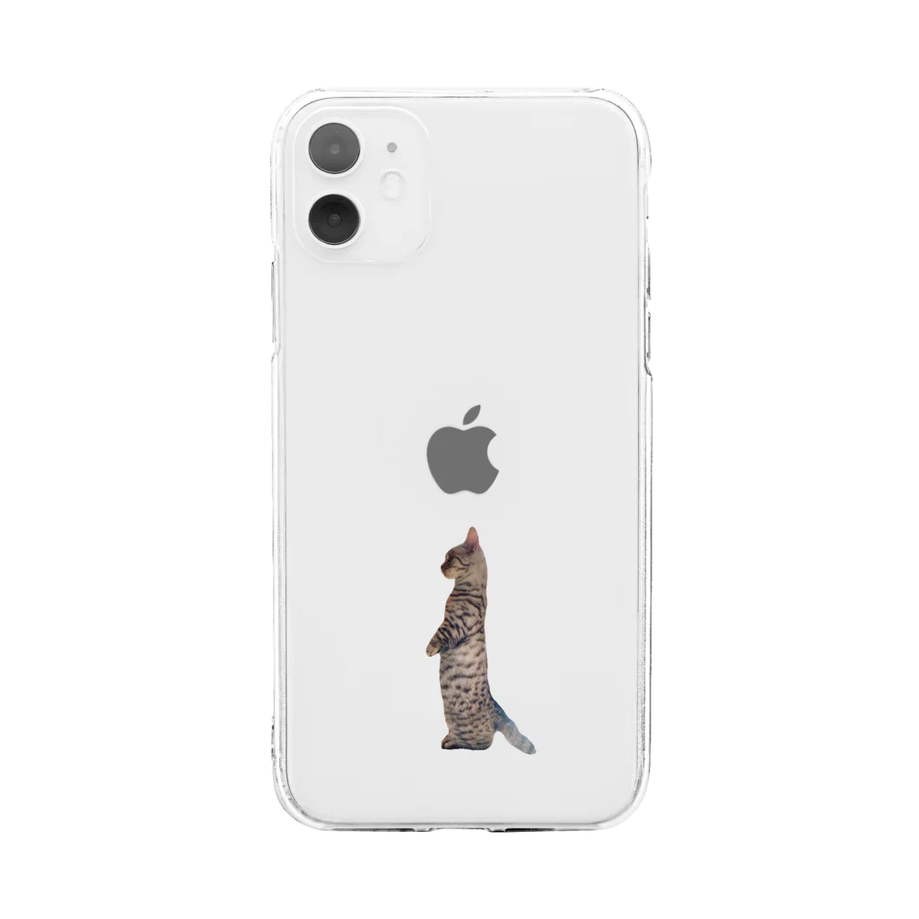 SHOP K°＊＊のcute°cat Soft Clear Smartphone Case