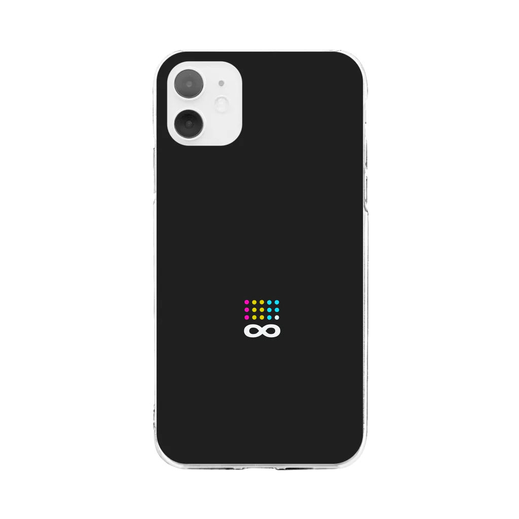 t490のドット365 Soft Clear Smartphone Case