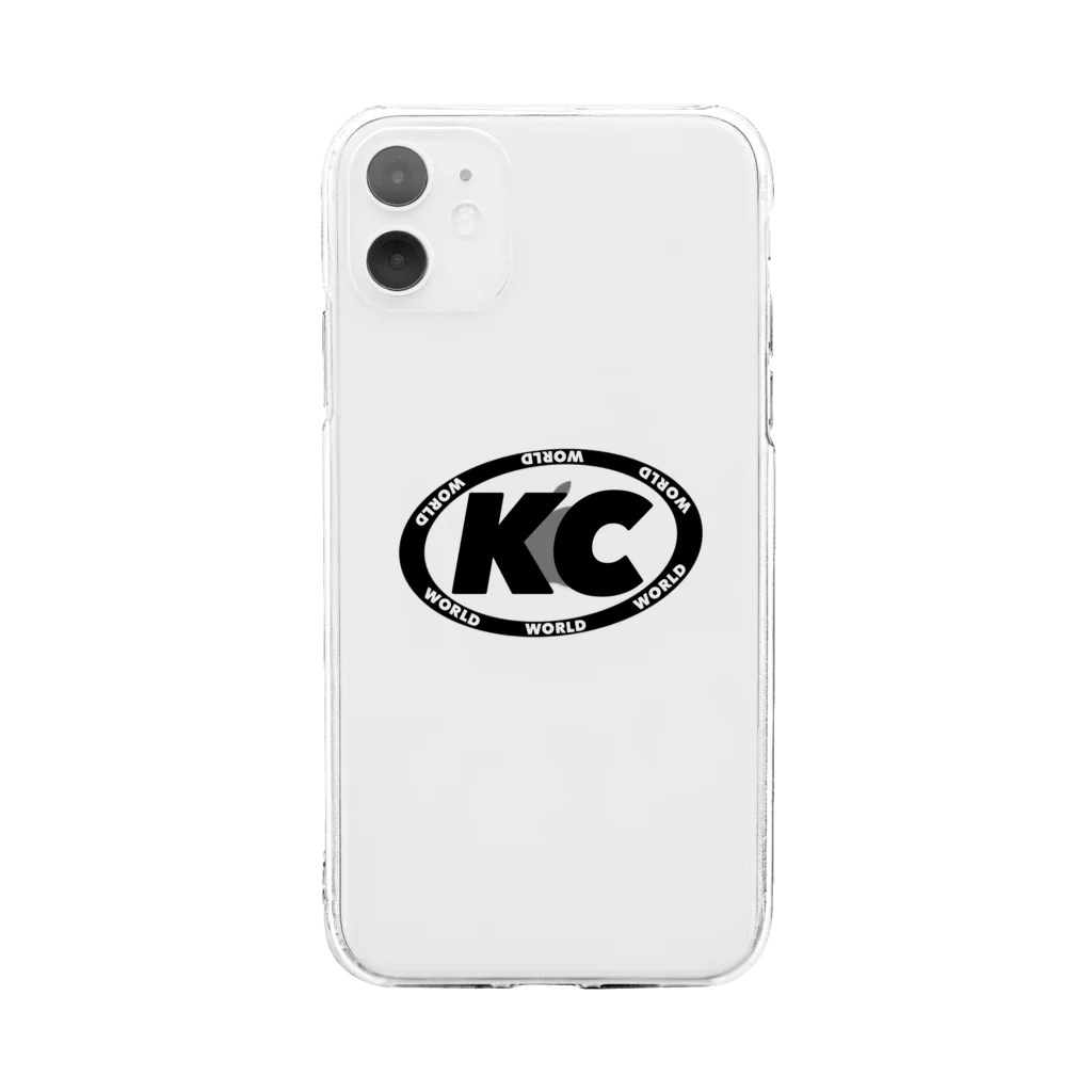 KCWORLD ᵃⁿᵈのKCWORLD blackᵃⁿᵈwhite Soft Clear Smartphone Case