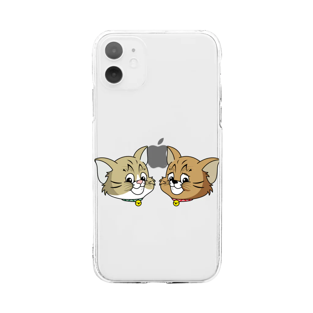 てとめとのてとめと Soft Clear Smartphone Case