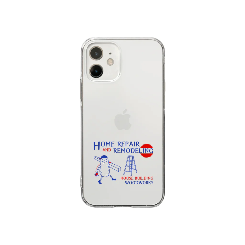 なかむらりか商店のカーペンターナッツA Soft Clear Smartphone Case