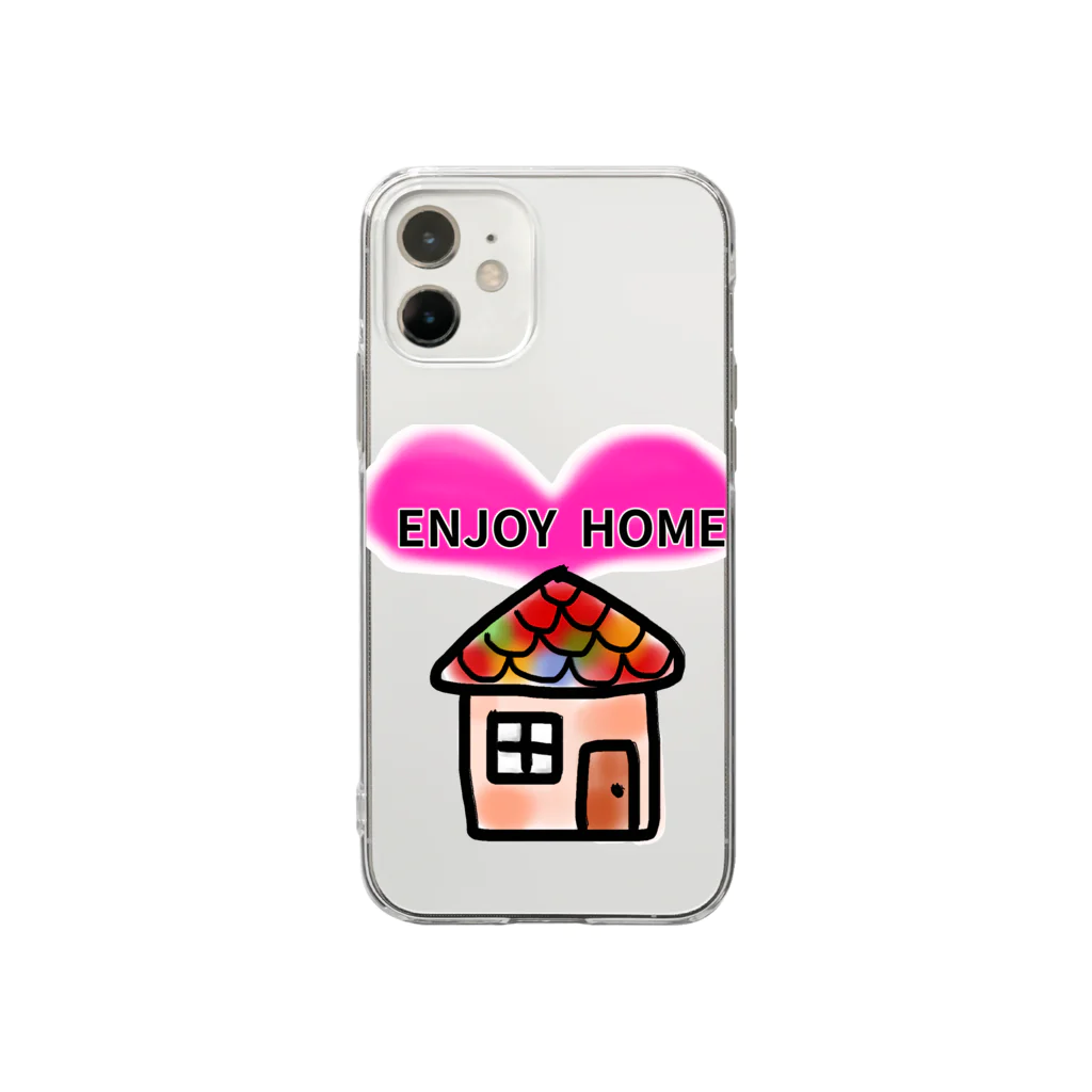 miritakaの時間のENJOY HOME Soft Clear Smartphone Case