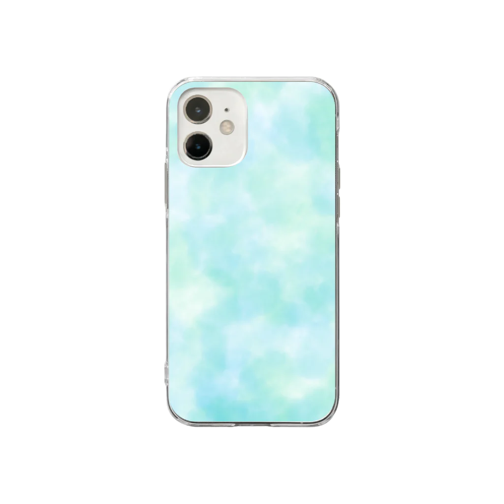 masyu＊masyuの水彩ラムネ Soft Clear Smartphone Case