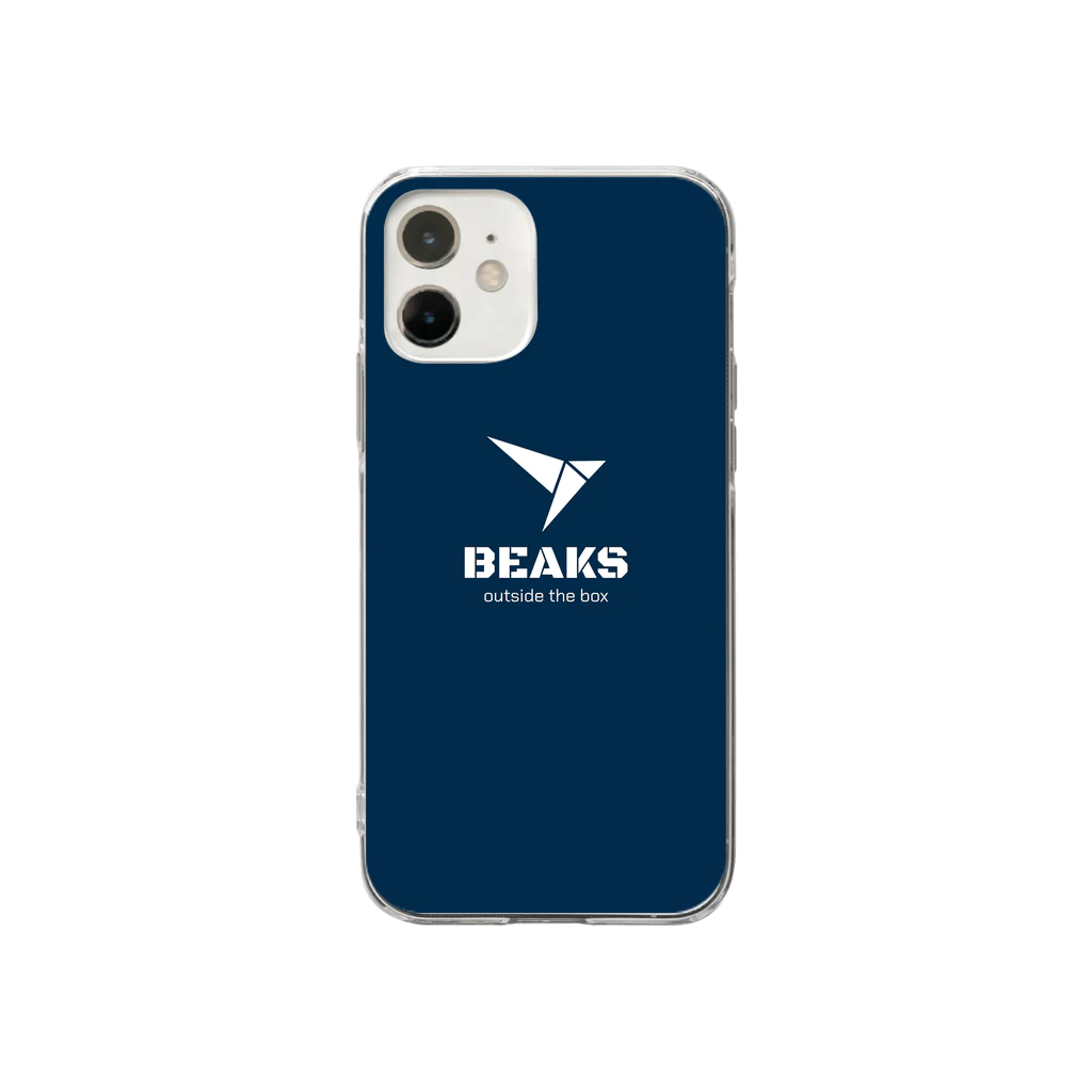 ごえもんのBEAKS_smartphone Soft Clear Smartphone Case