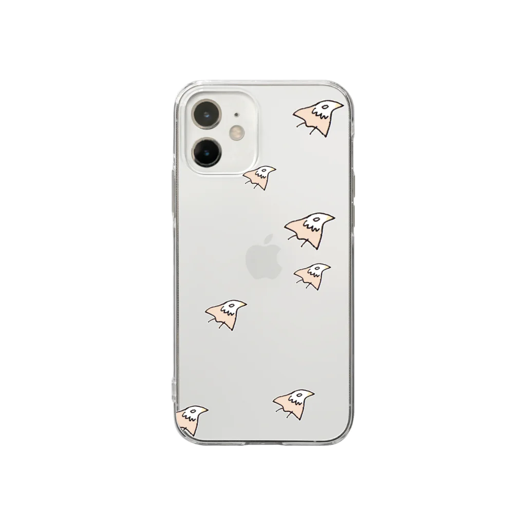 Inotomika いのとみかの千鷹（ちどり） Soft Clear Smartphone Case