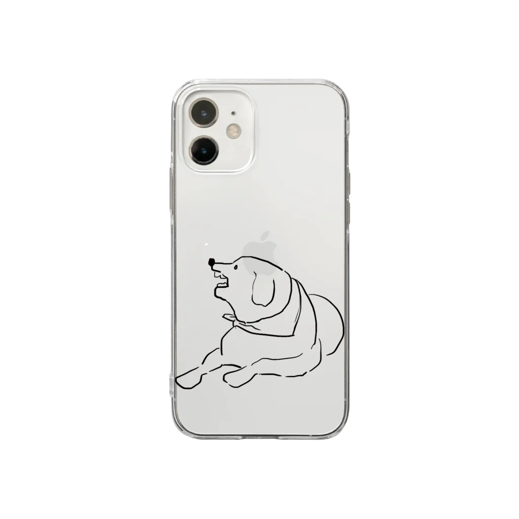 ももせなぐものお前歯どうしたん？！ Soft Clear Smartphone Case