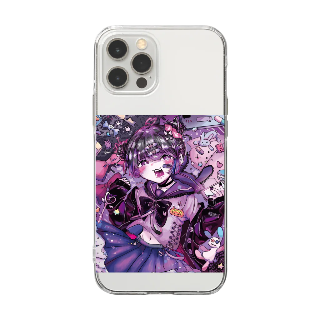 アフターネオのSOS!　かわいいモノに囲まれたい（なごや） Soft Clear Smartphone Case