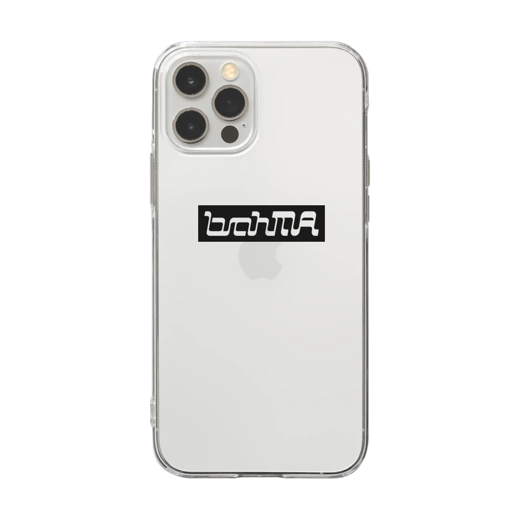 ブラフマーのkuro brahma Soft Clear Smartphone Case