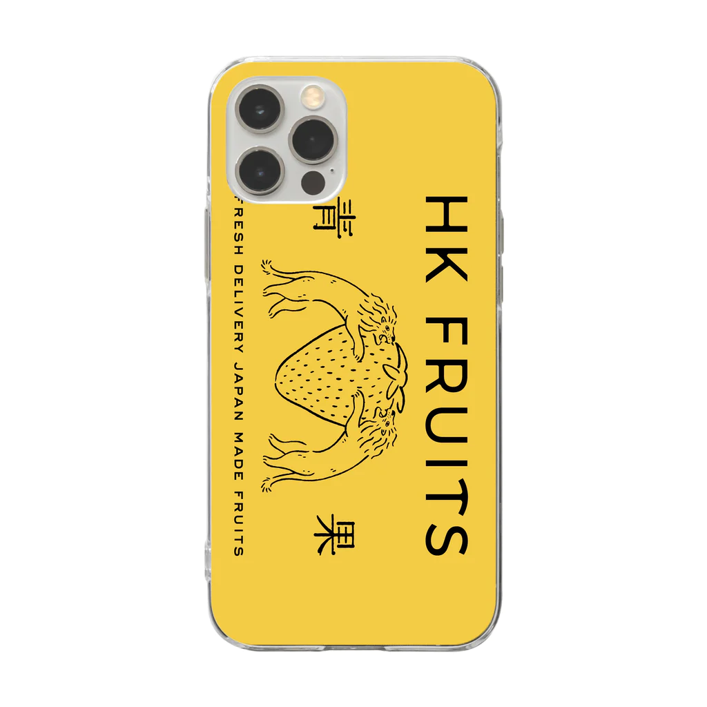 HK FRUITSのあいほぉん Soft Clear Smartphone Case