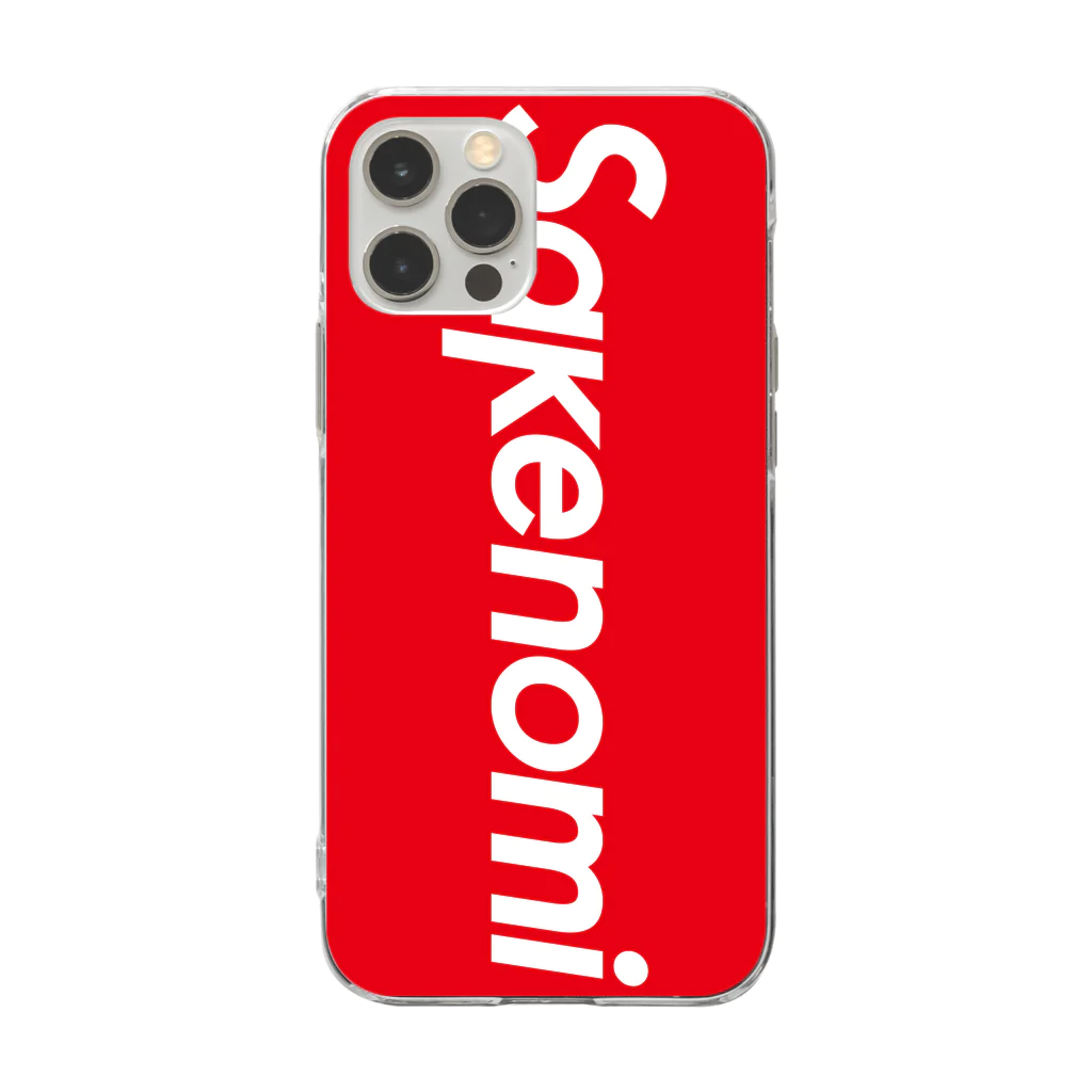 stereovisionのsakenomi（サケノミ）その１ Soft Clear Smartphone Case