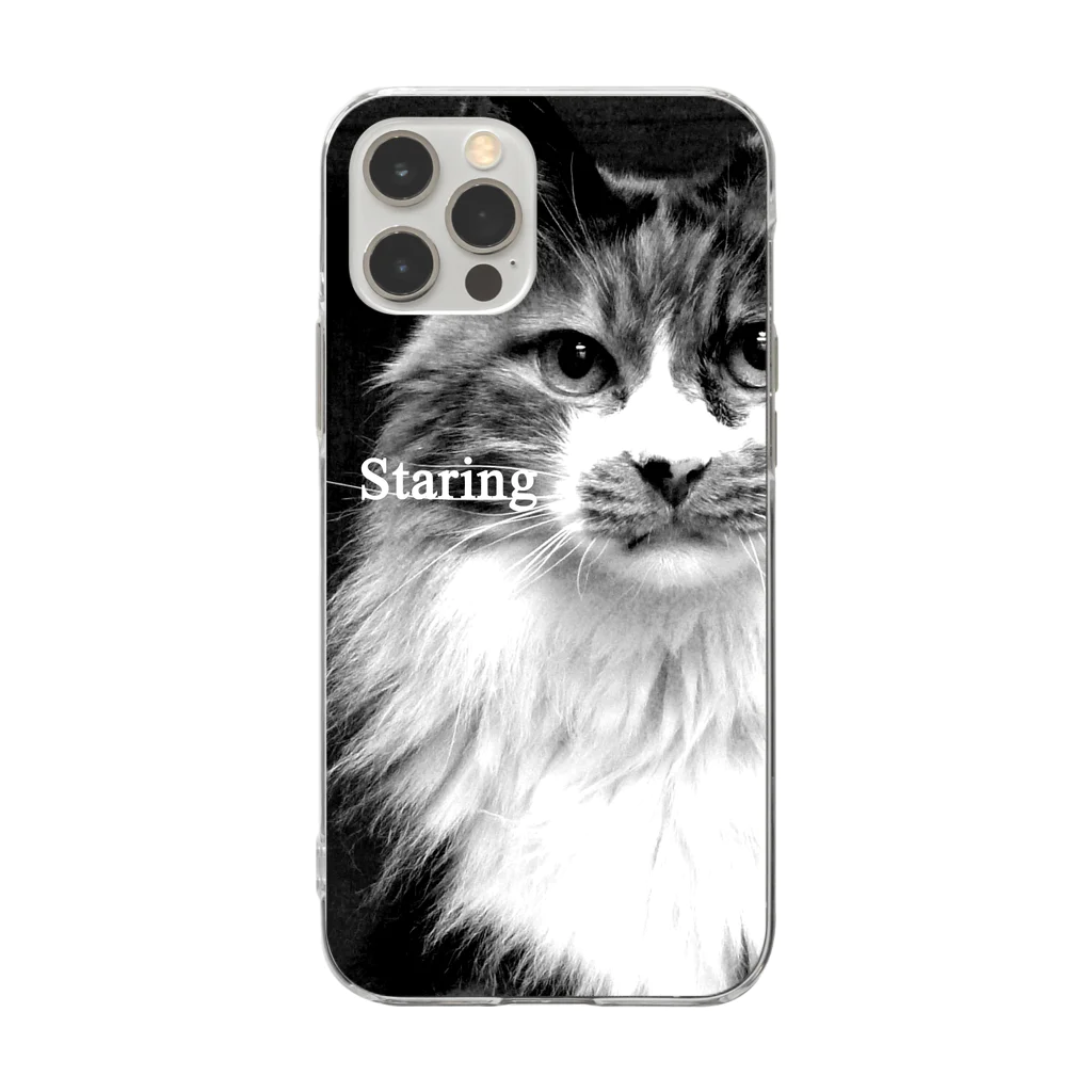 TAKUYA DESIGN WORKSのStaring-2 Soft Clear Smartphone Case