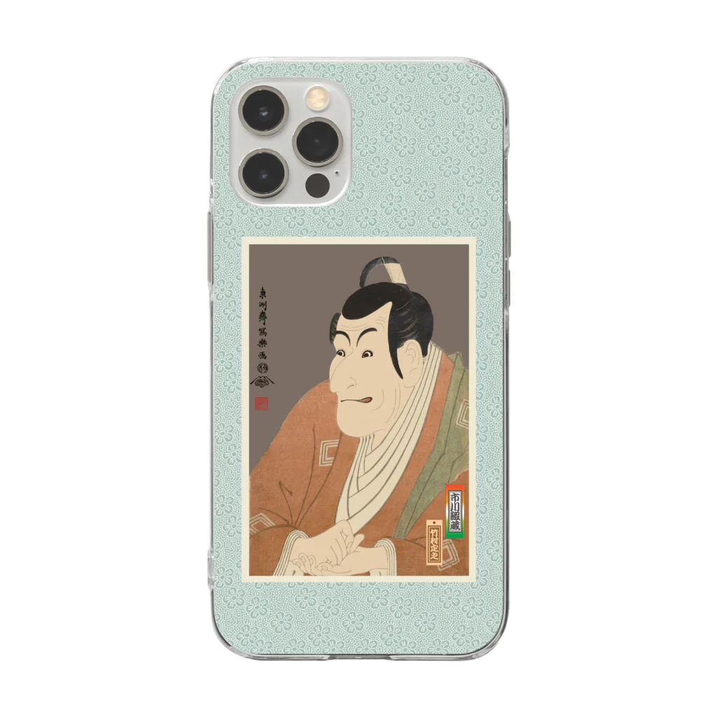 Rigelの市川鰕蔵の竹村定之進 Soft Clear Smartphone Case