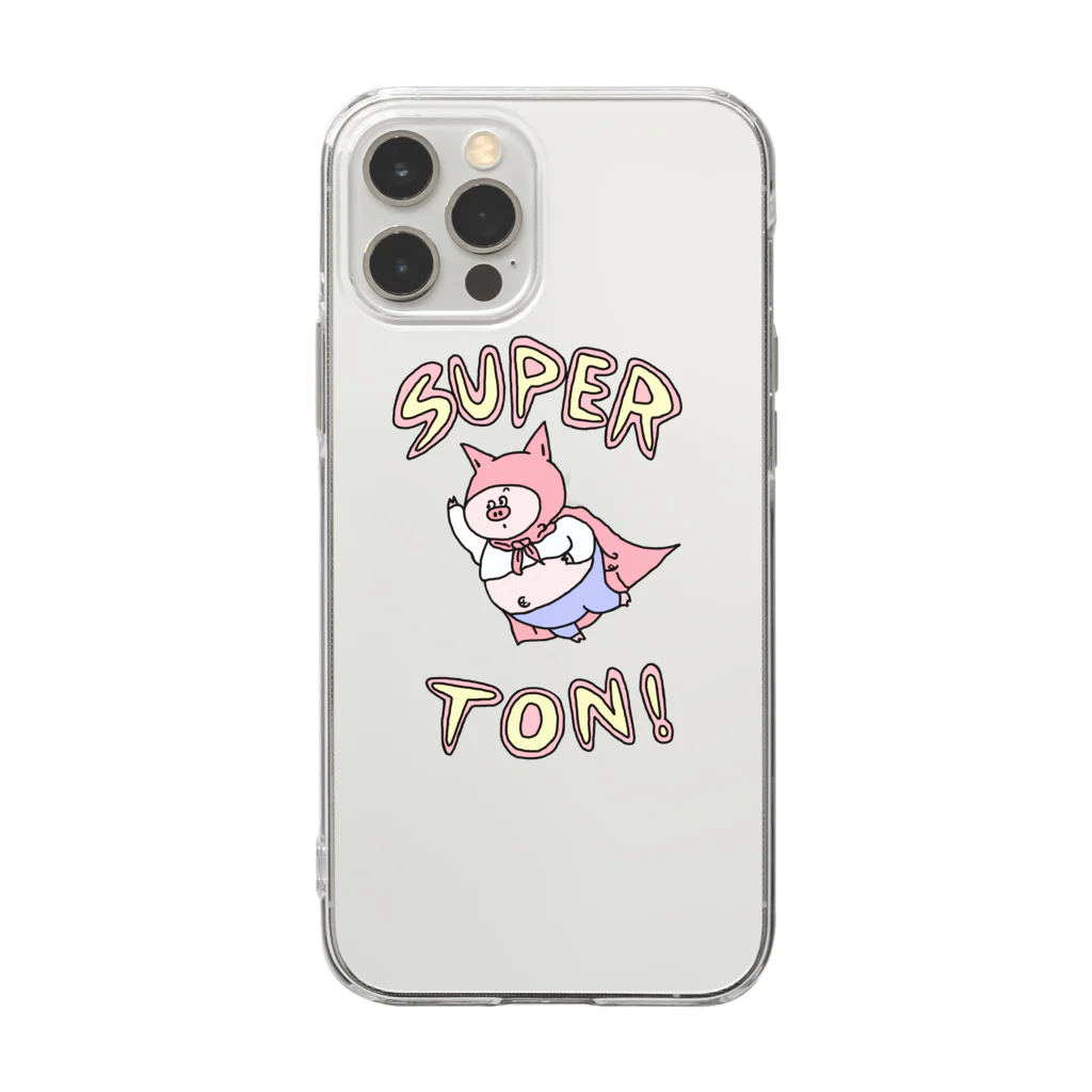 【Yuwiiの店】ゆぅぅぃーのSUPER★TON!! Soft Clear Smartphone Case