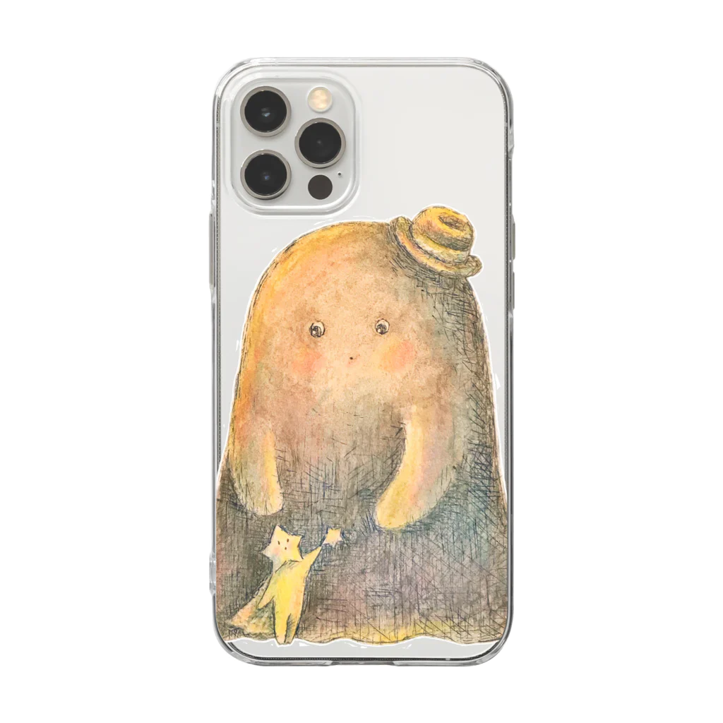 :trunk:chiyo のくらやみちゃん Soft Clear Smartphone Case