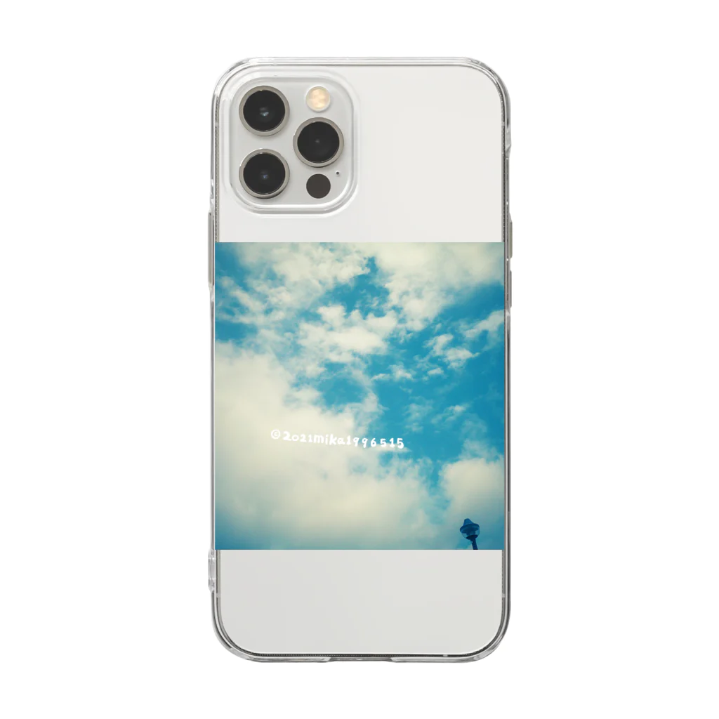 みかのそら Soft Clear Smartphone Case