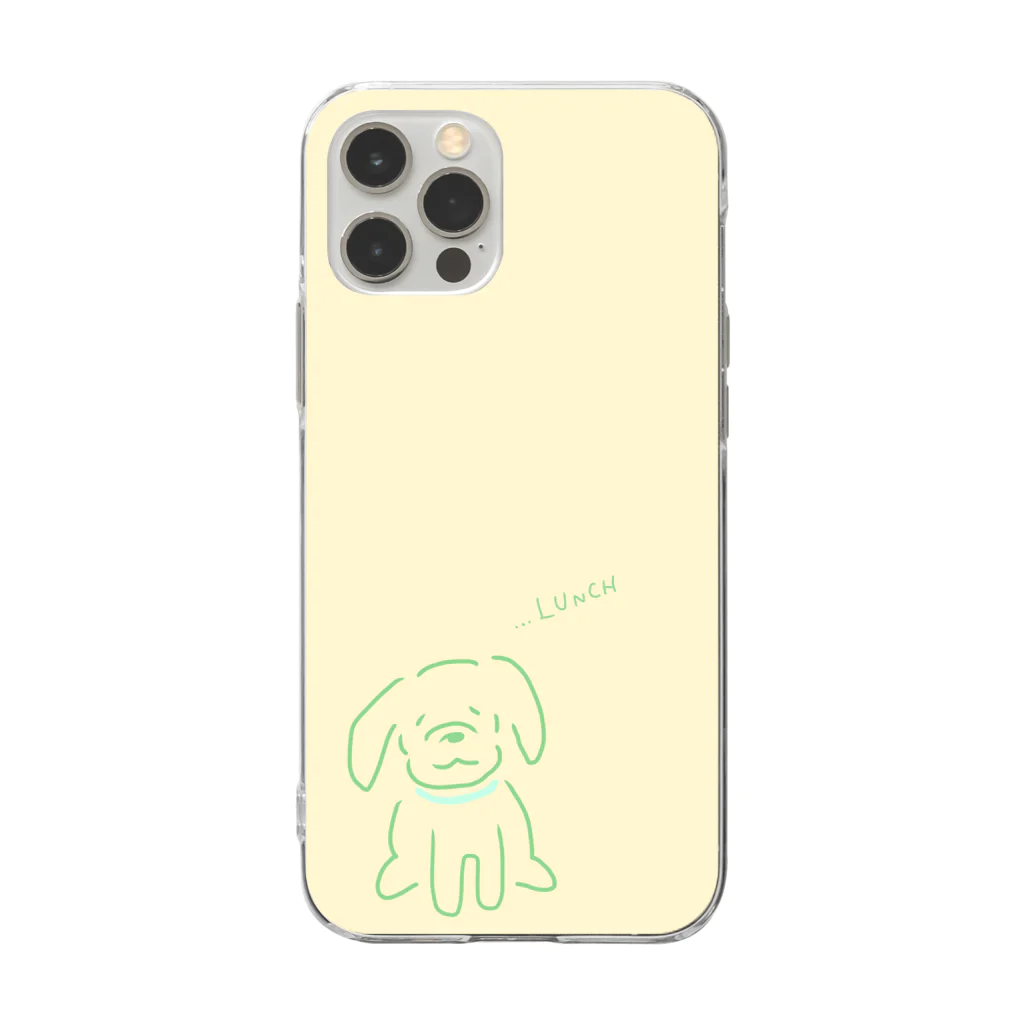 ふみきなろじのはらぺこわんこ   Soft Clear Smartphone Case