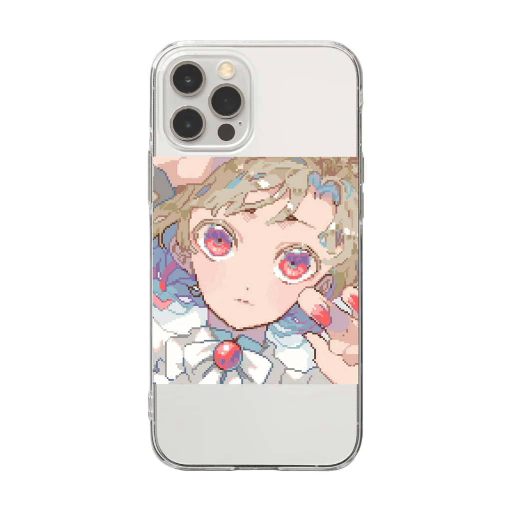 ゆずたろの献身 Soft Clear Smartphone Case