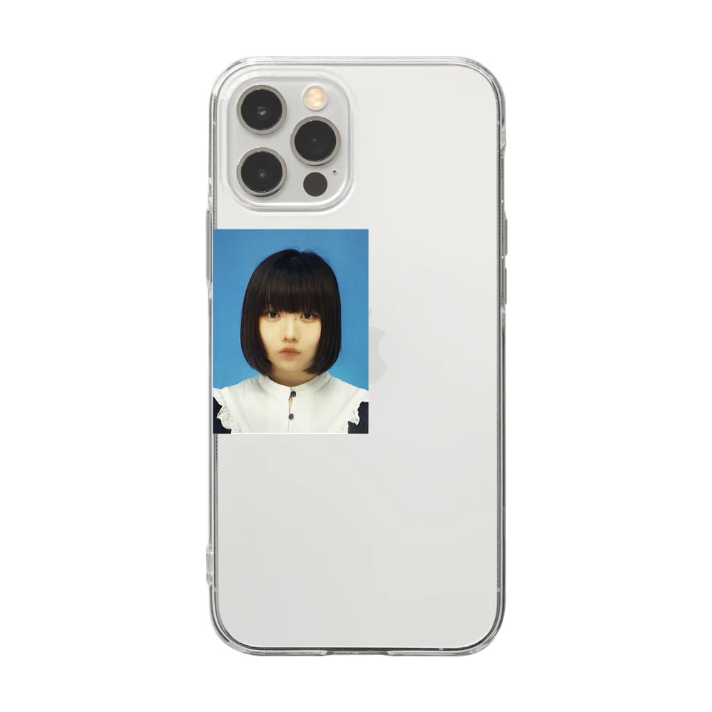 金井球 知らねえ単語の顔 Soft Clear Smartphone Case