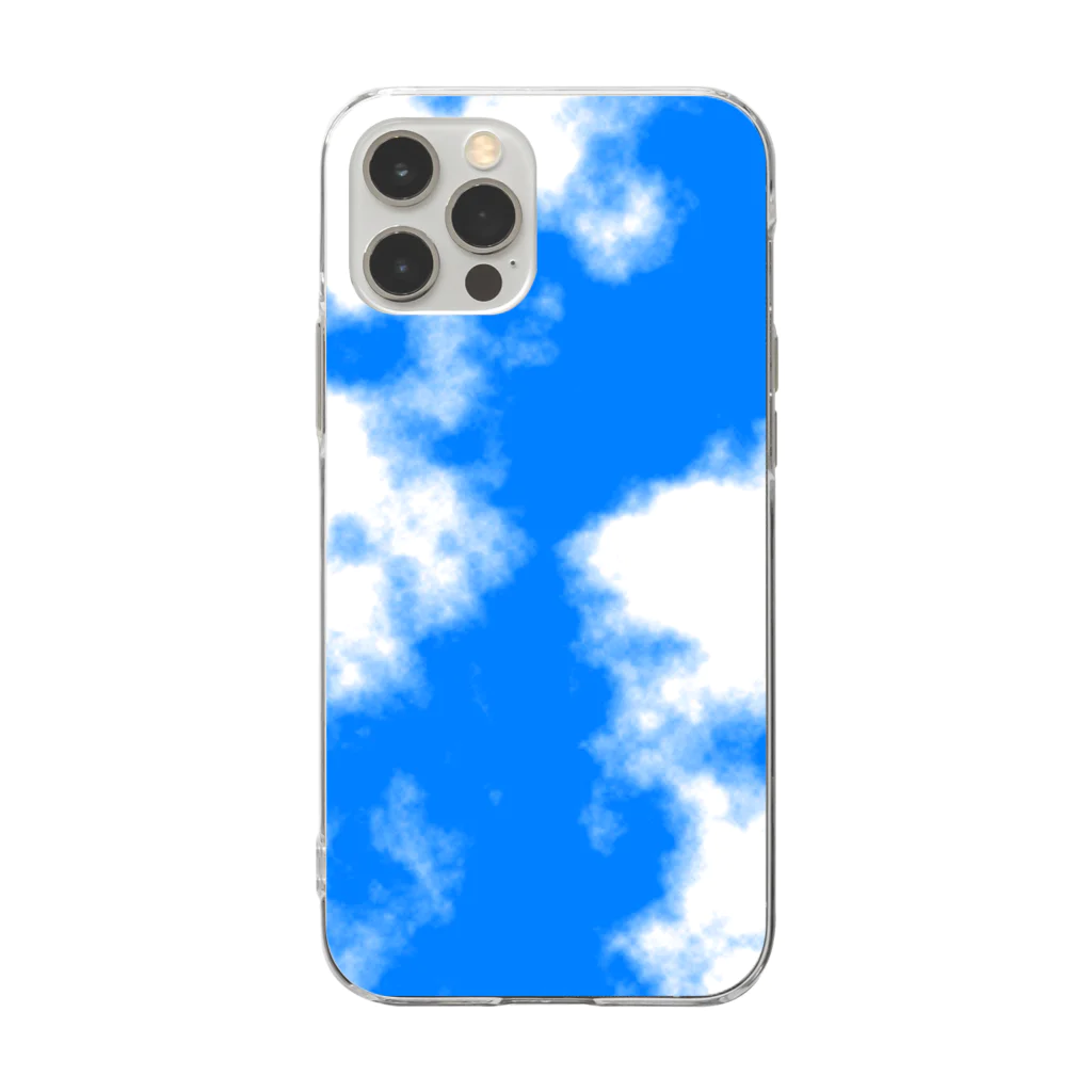 Smilesの大空のスマホケース Soft Clear Smartphone Case