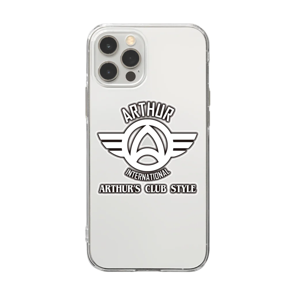 Primary_Magazine_ShopのArthur Soft Clear Smartphone Case