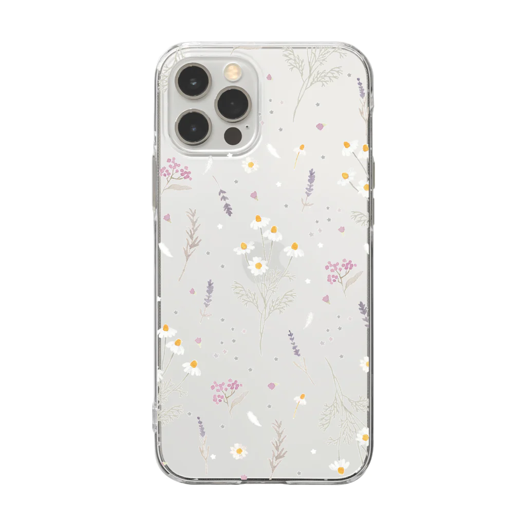 三浦朋代のカモミールティー Soft Clear Smartphone Case