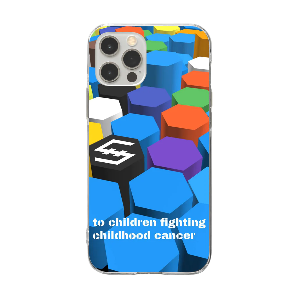 IOST_Supporter_CharityのIOST【Hiroシリーズ】 Soft Clear Smartphone Case