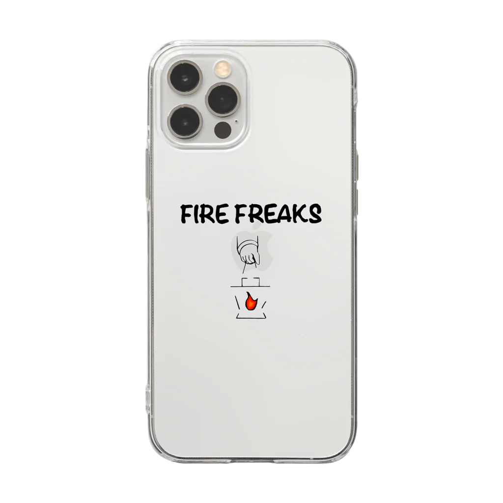 FF OutfittersのFIRE FREAKS ランタン Soft Clear Smartphone Case