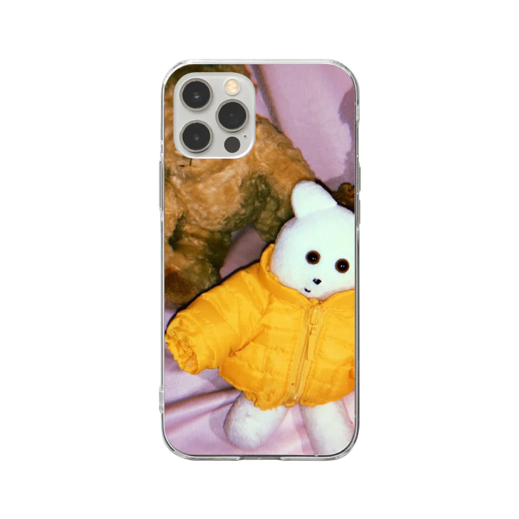 くまきちショップやさんのI married myself Soft Clear Smartphone Case