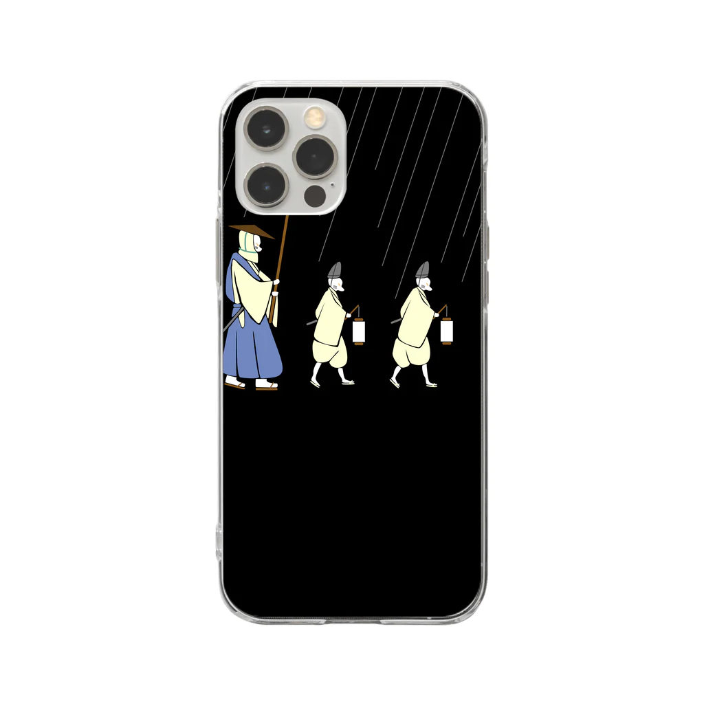 Amiの狐の嫁入り Soft Clear Smartphone Case