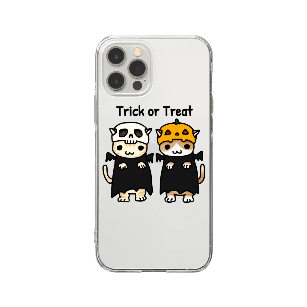 すとろべりーガムFactoryのTrick or Treat ソフトクリアスマホケース