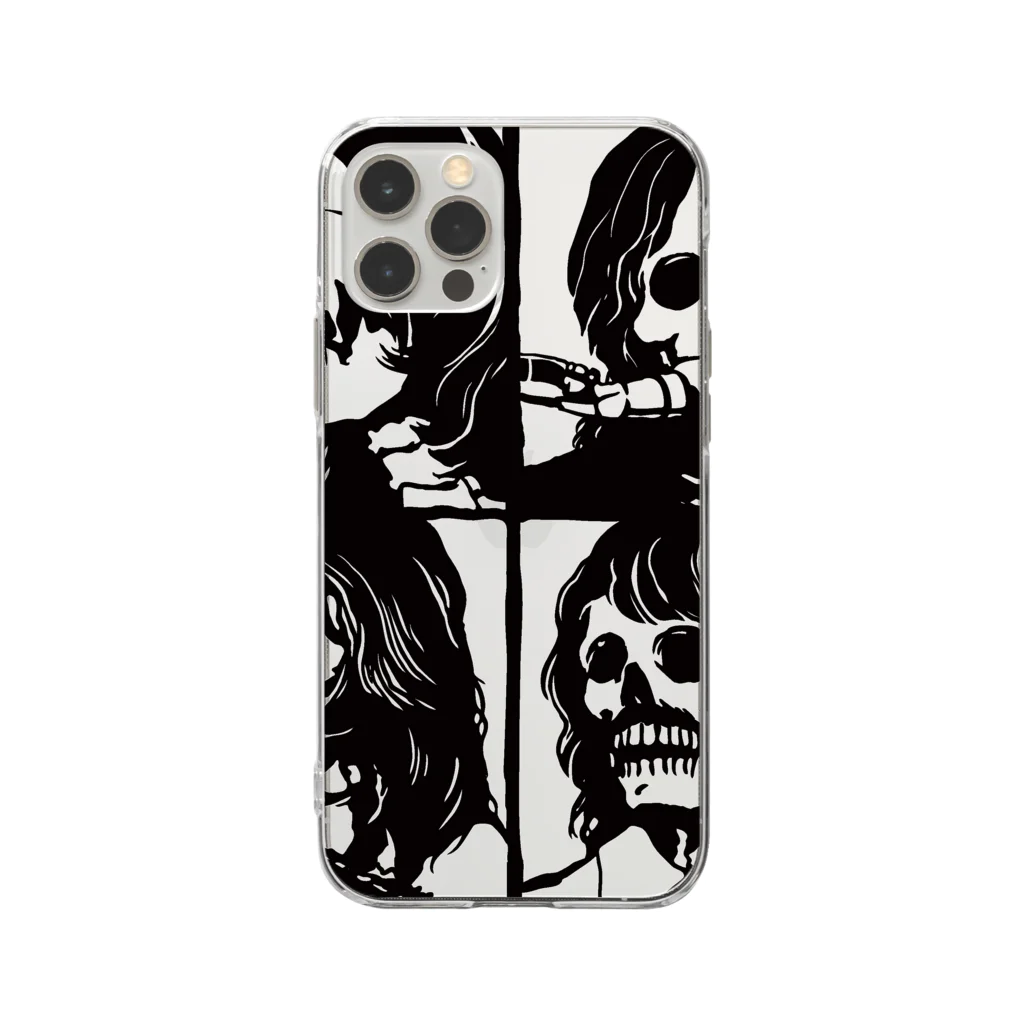 JOKERS FACTORYのLOVE ROCK Soft Clear Smartphone Case