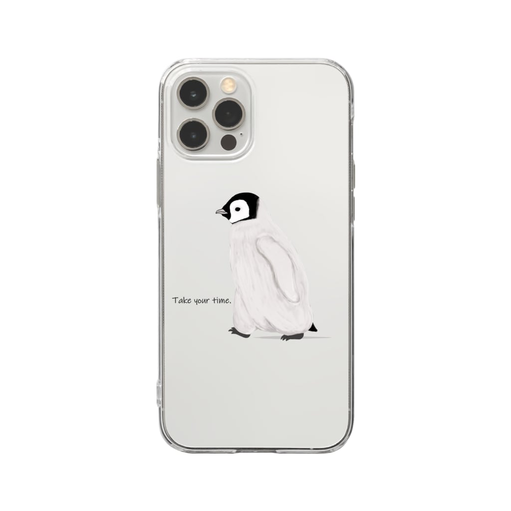 皇帝ペンギンのヒナ Peridotのソフトクリアスマホケース Iphoneケース 通販 Suzuri スズリ