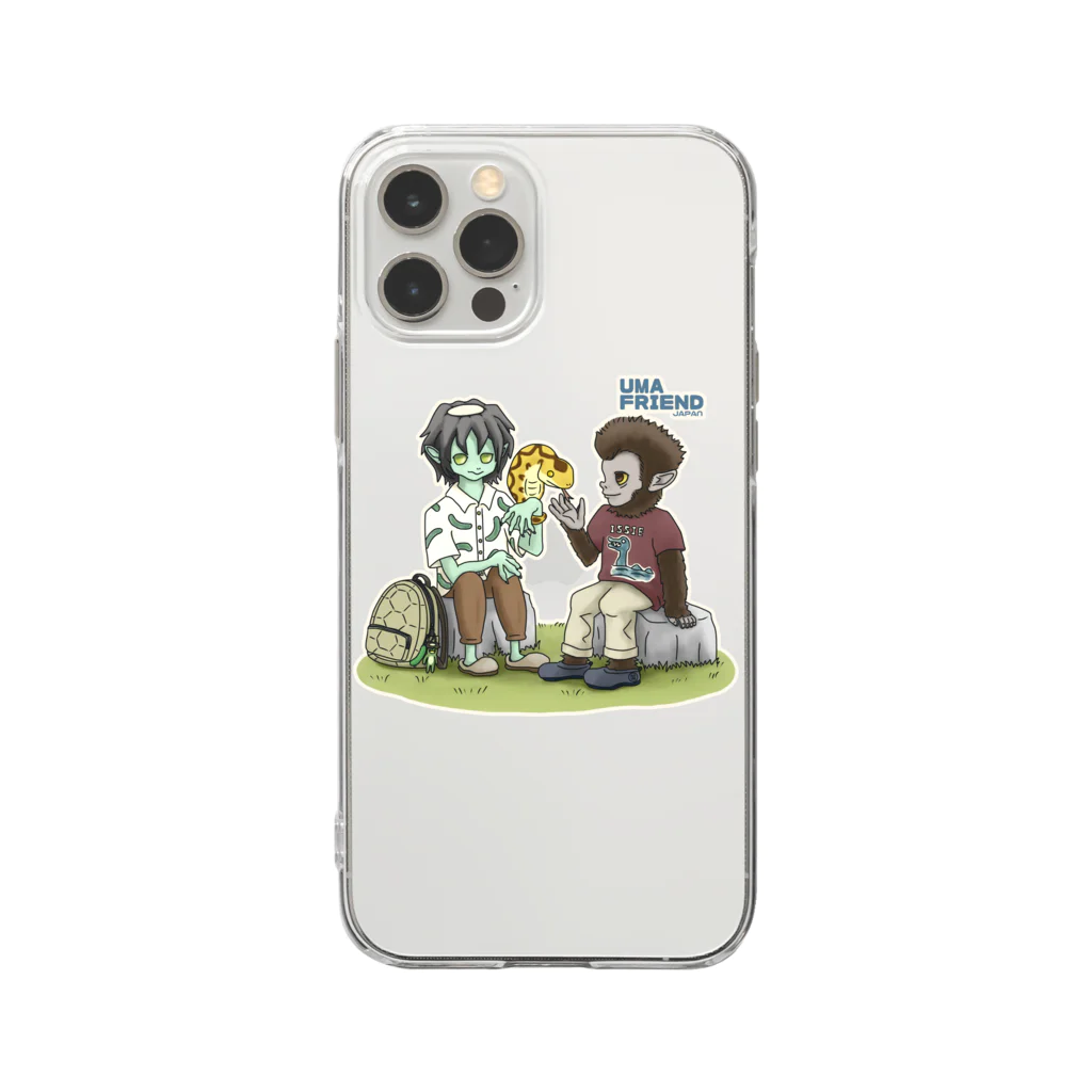 すとろべりーガムFactoryのUMAフレンド (日本編) Soft Clear Smartphone Case