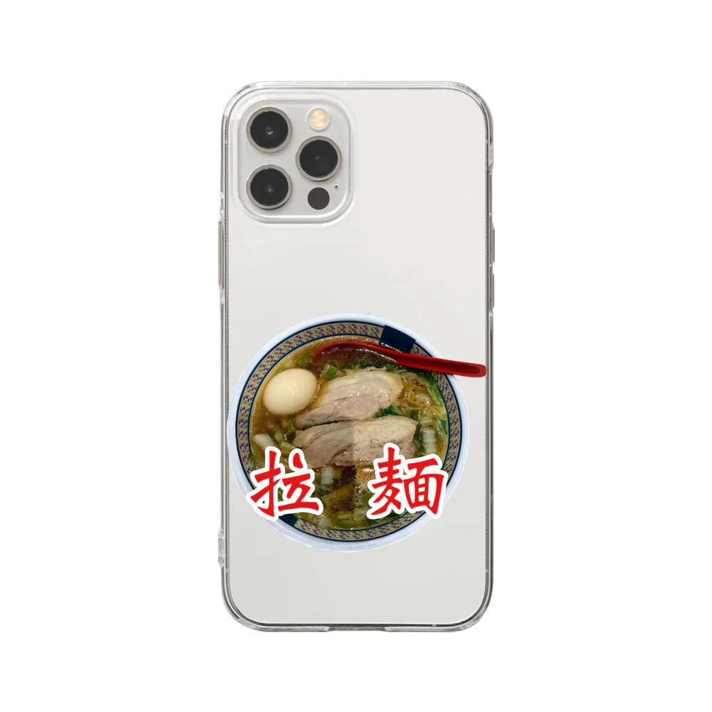 учк¡✼*の拉麺 Soft Clear Smartphone Case